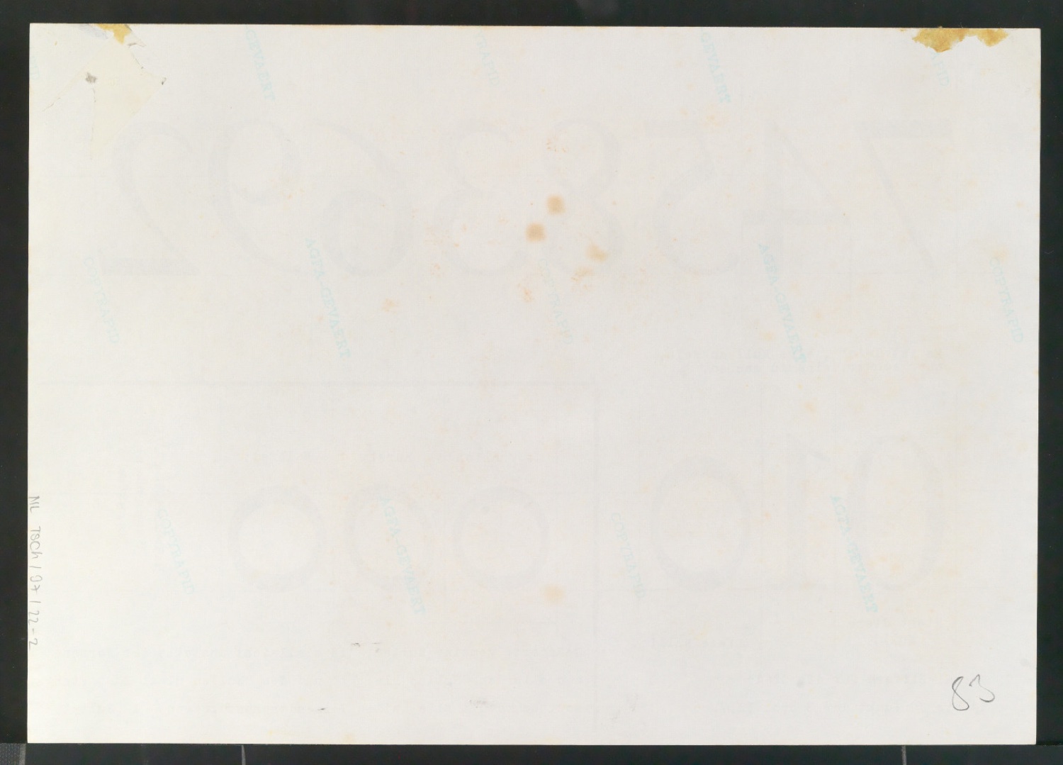 Fotokopie und Reproduktion von Sabon-Entwürfen — Blatt 4