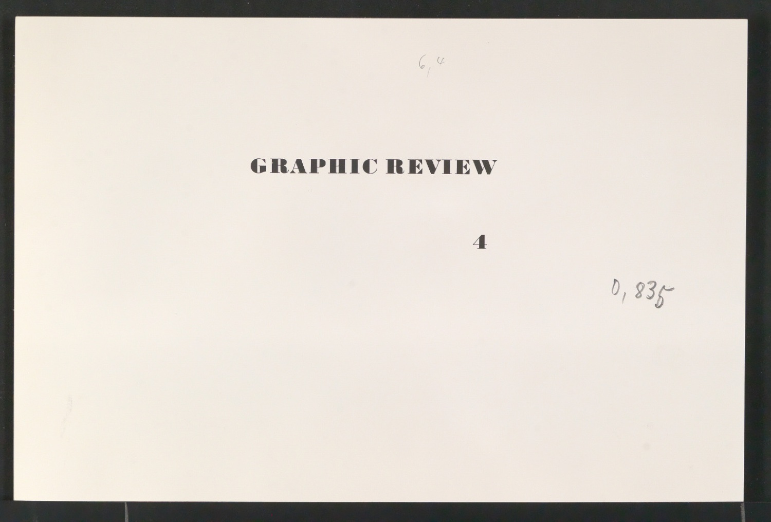 Korrekturfahnen einer Illustration für Asymmetric Typography — Blatt 5