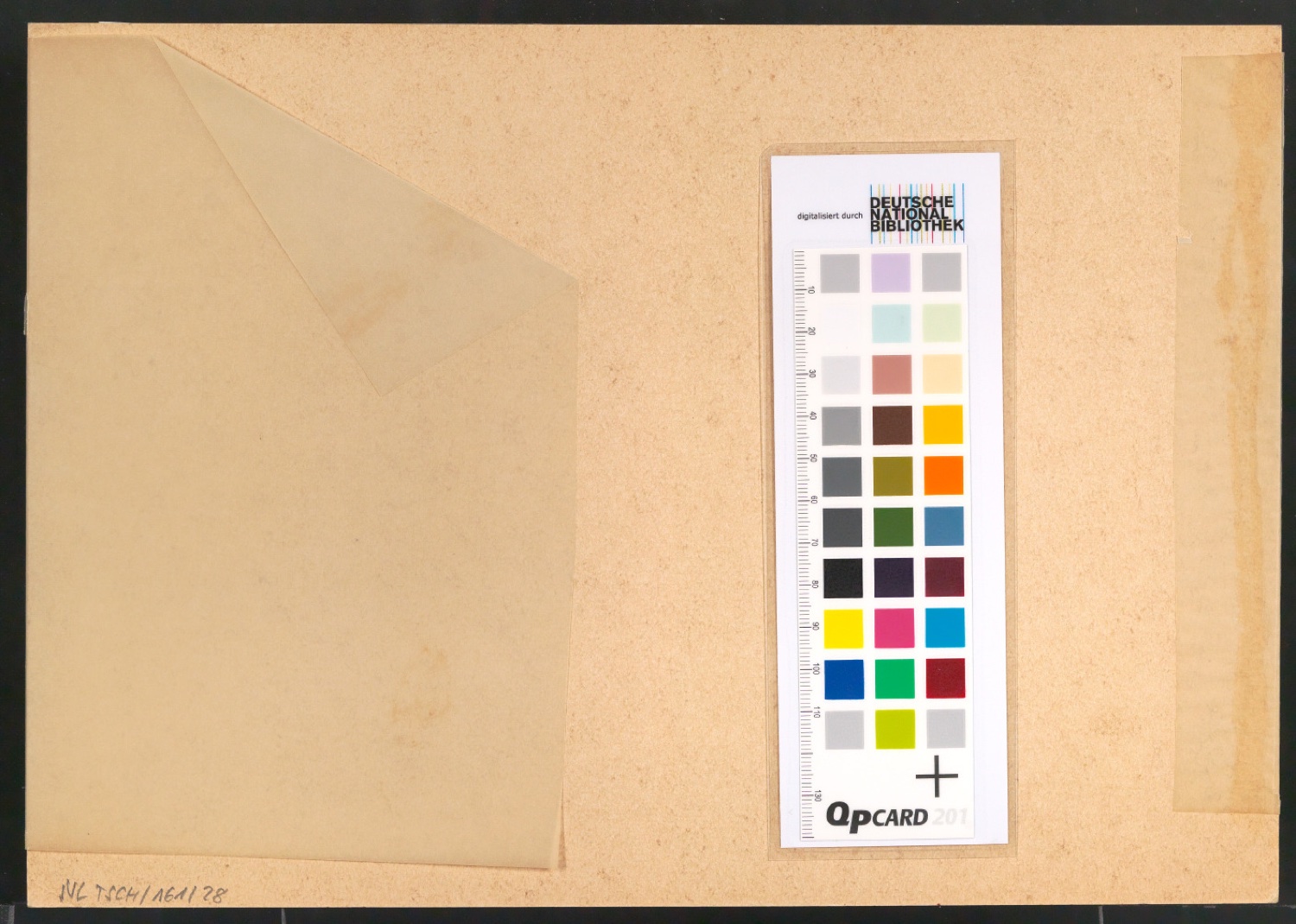 Klischeevorlage für die Abbildung einer mittelalterlichen Handschrift — Blatt 3