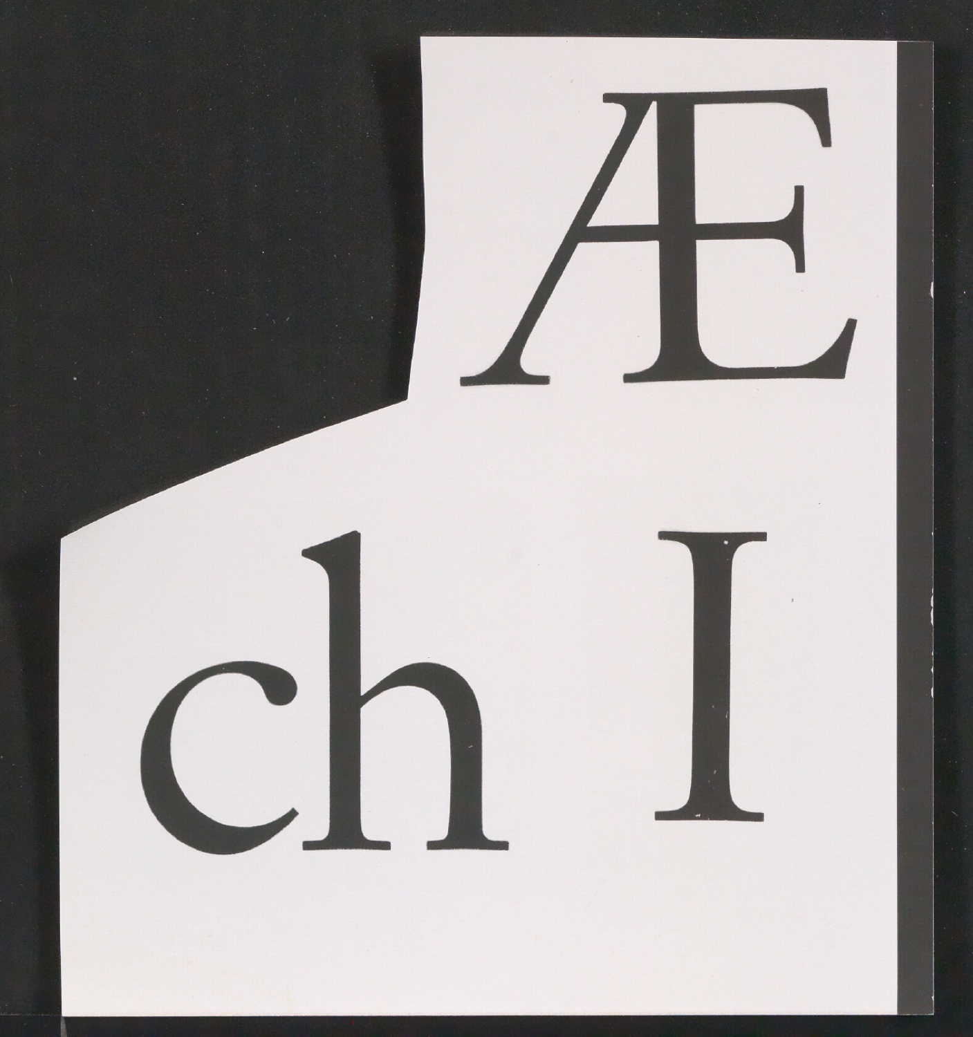 Entbehrliche Photokopien einzelner Buchstaben (gewöhnliche) ab 14 P — Blatt 9