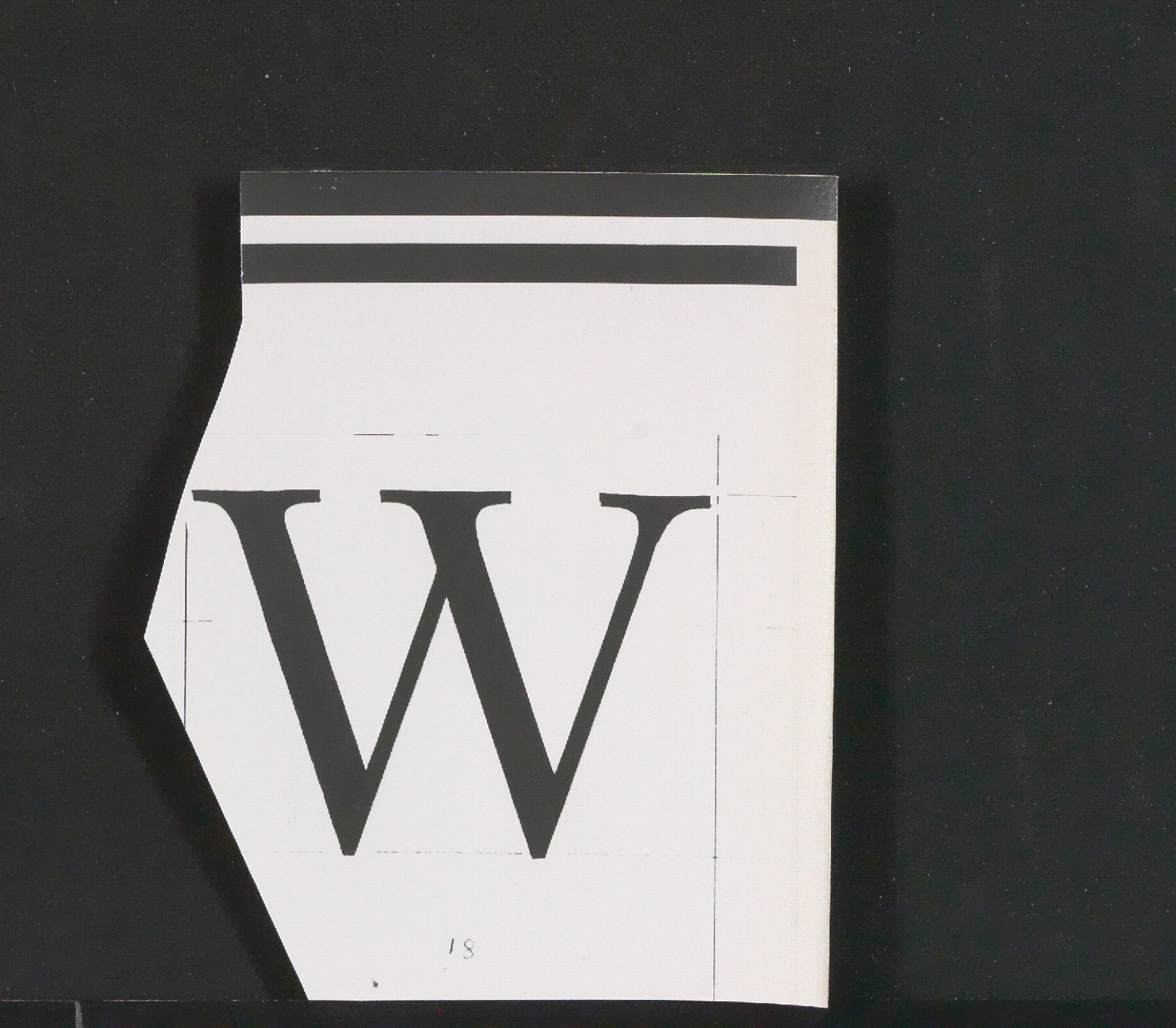 Entbehrliche Photokopien einzelner Buchstaben (gewöhnliche) ab 14 P — Blatt 13