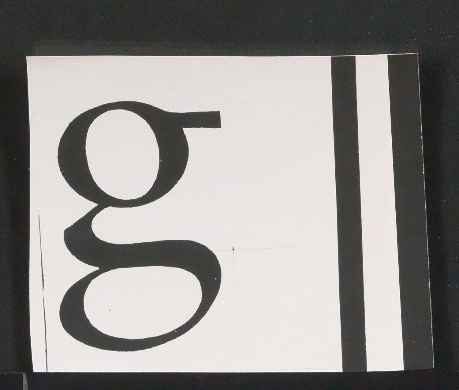 Entbehrliche Photokopien einzelner Buchstaben (gewöhnliche) ab 14 P — Blatt 31