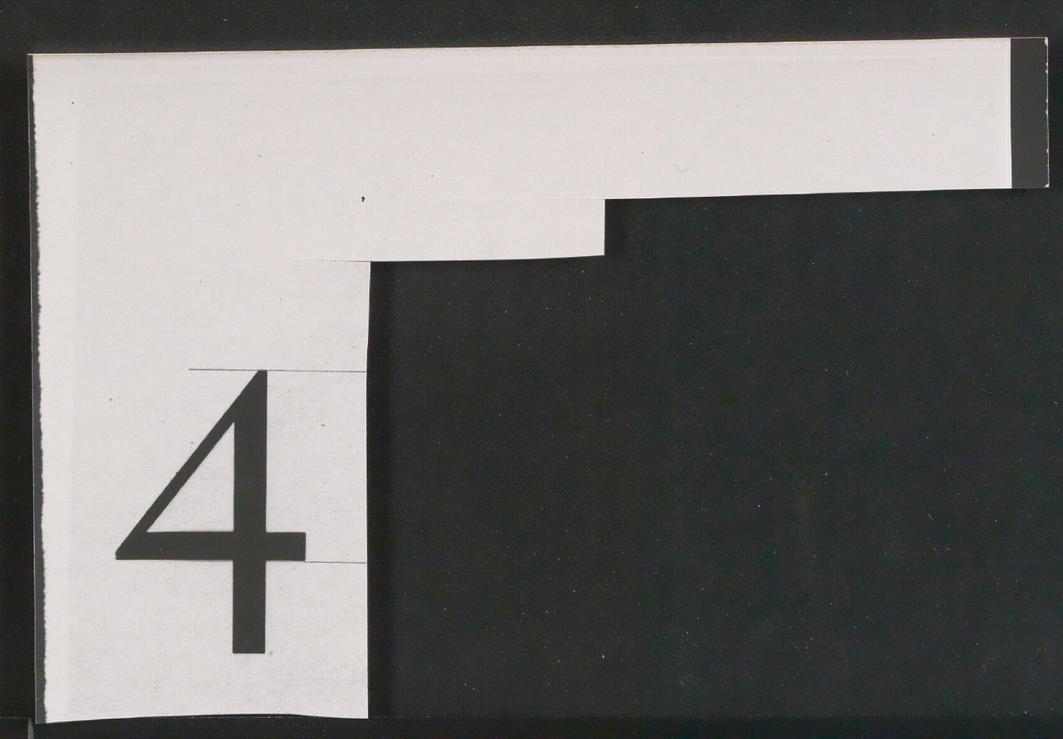 Entbehrliche Photokopien einzelner Buchstaben (gewöhnliche) ab 14 P — Blatt 35