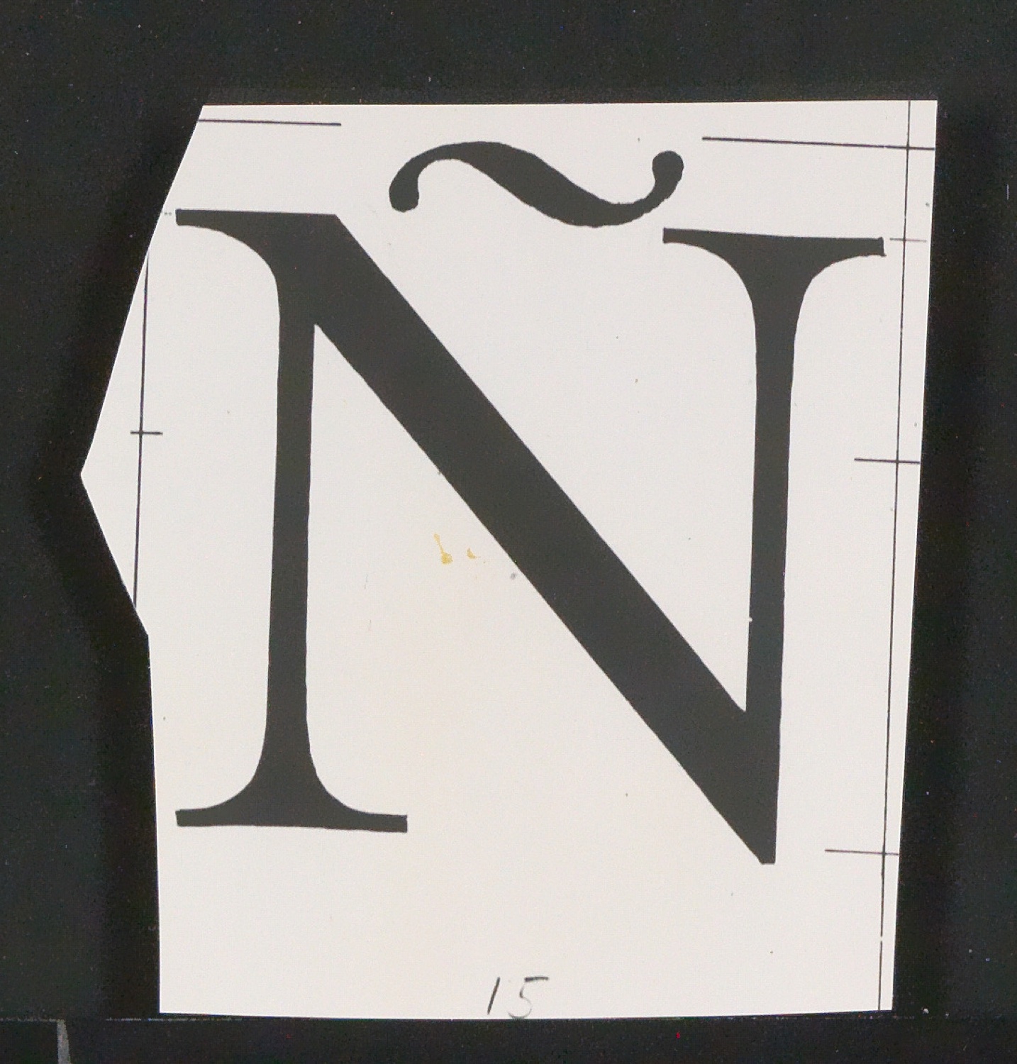 Entbehrliche Photokopien einzelner Buchstaben (gewöhnliche) ab 14 P — Blatt 51