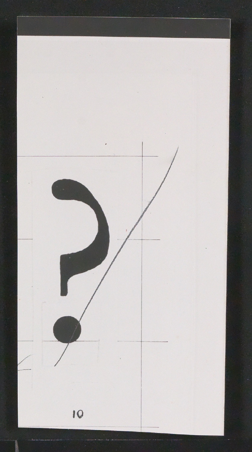 Entbehrliche Photokopien einzelner Buchstaben (gewöhnliche) ab 14 P — Blatt 63