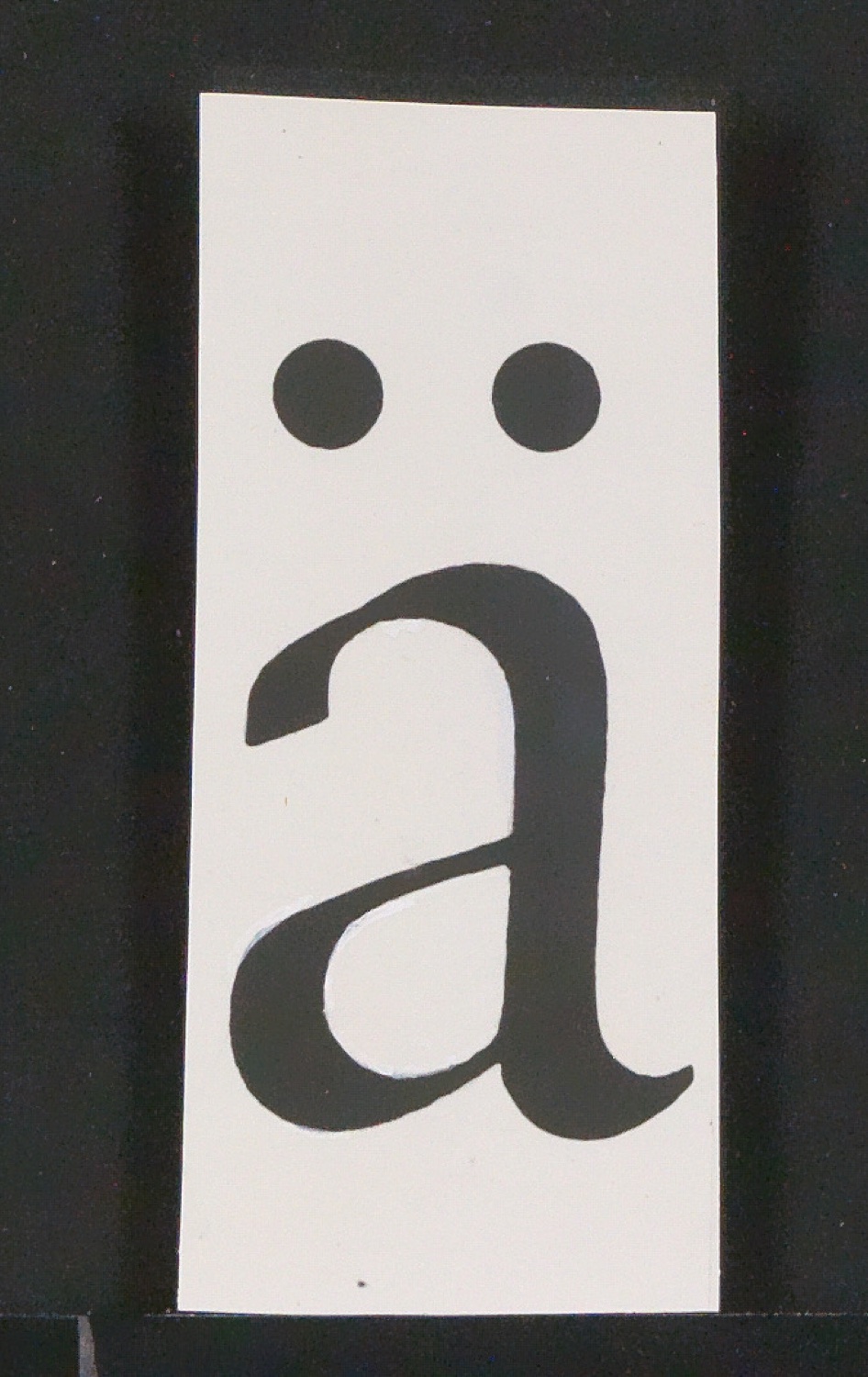 Entbehrliche Photokopien einzelner Buchstaben (gewöhnliche) ab 14 P — Blatt 65