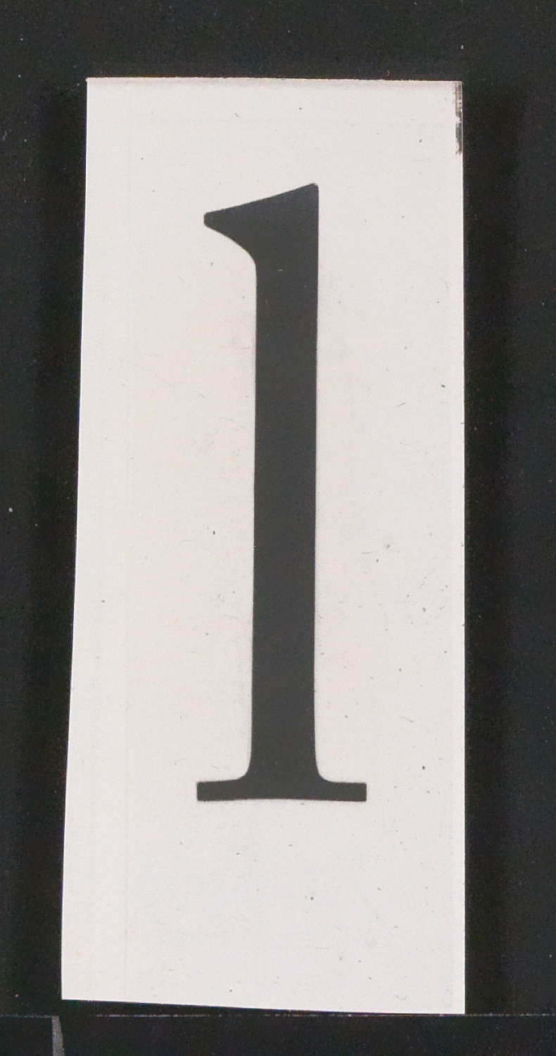 Entbehrliche Photokopien einzelner Buchstaben (gewöhnliche) ab 14 P — Blatt 91