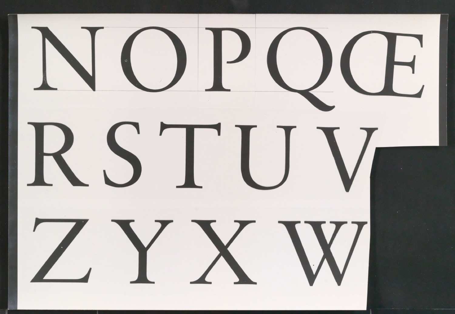 Entbehrliche Photokopien einzelner Buchstaben (gewöhnliche) ab 14 P — Blatt 113