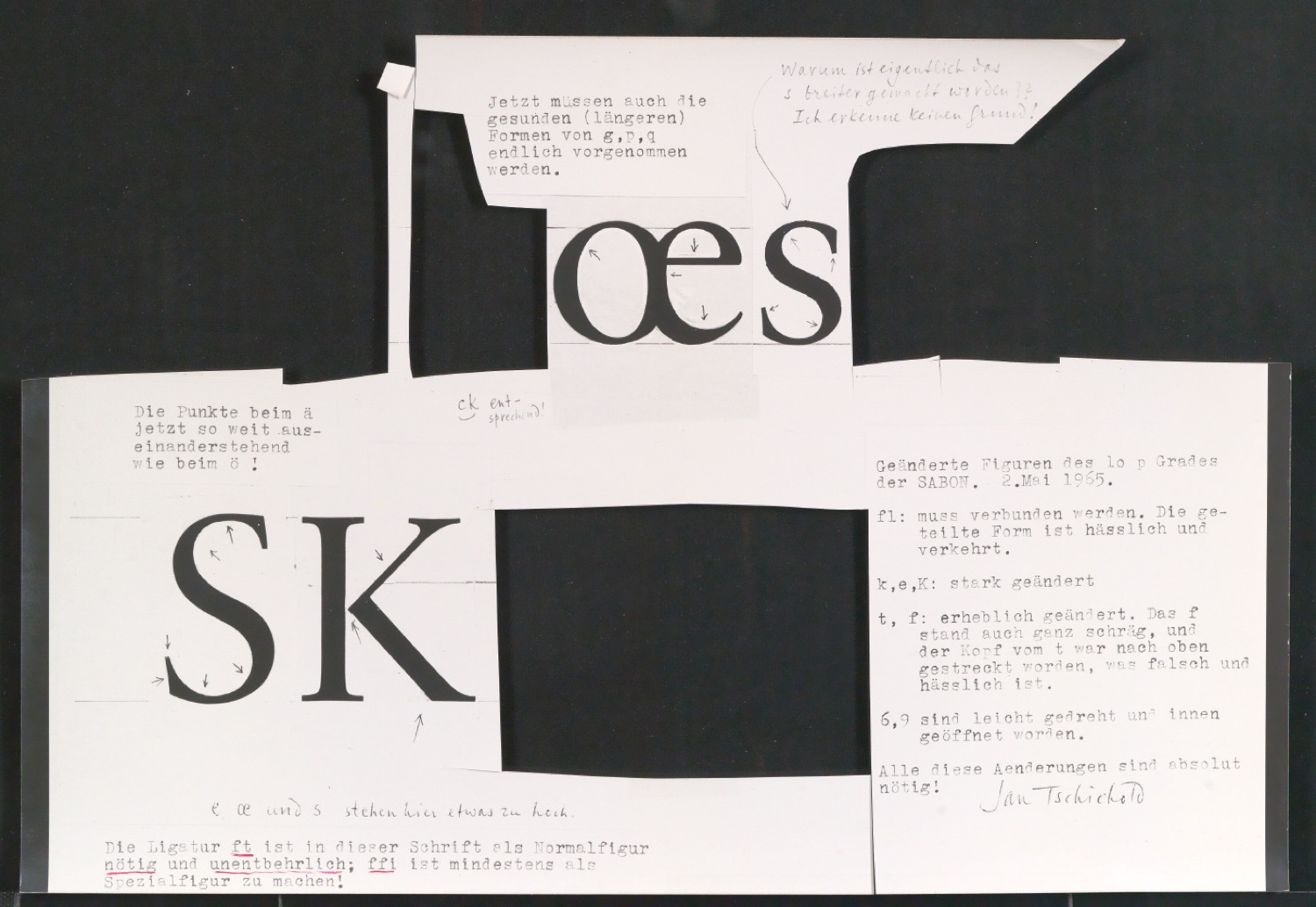 Entbehrliche Photokopien einzelner Buchstaben (gewöhnliche) ab 14 P — Blatt 117