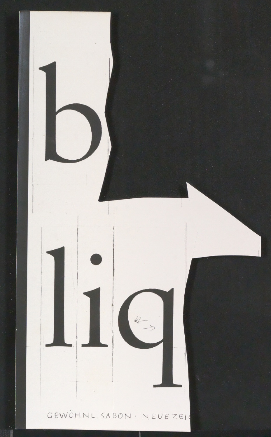 Entbehrliche Photokopien einzelner Buchstaben (gewöhnliche) ab 14 P — Blatt 125