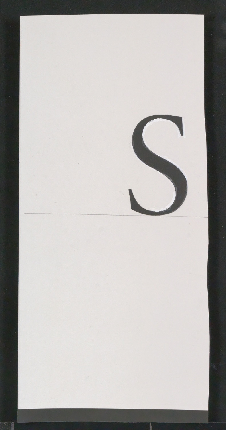 Entbehrliche Photokopien einzelner Buchstaben (gewöhnliche) ab 14 P — Blatt 135