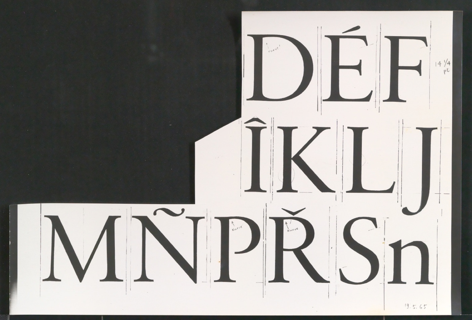 Entbehrliche Photokopien einzelner Buchstaben (gewöhnliche) ab 14 P — Blatt 141