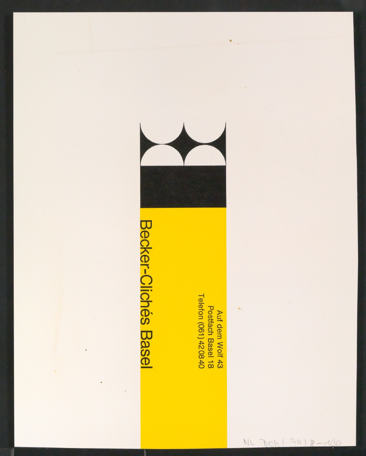 Entbehrliche Photokopien einzelner Buchstaben (gewöhnliche) ab 14 P — Blatt 196