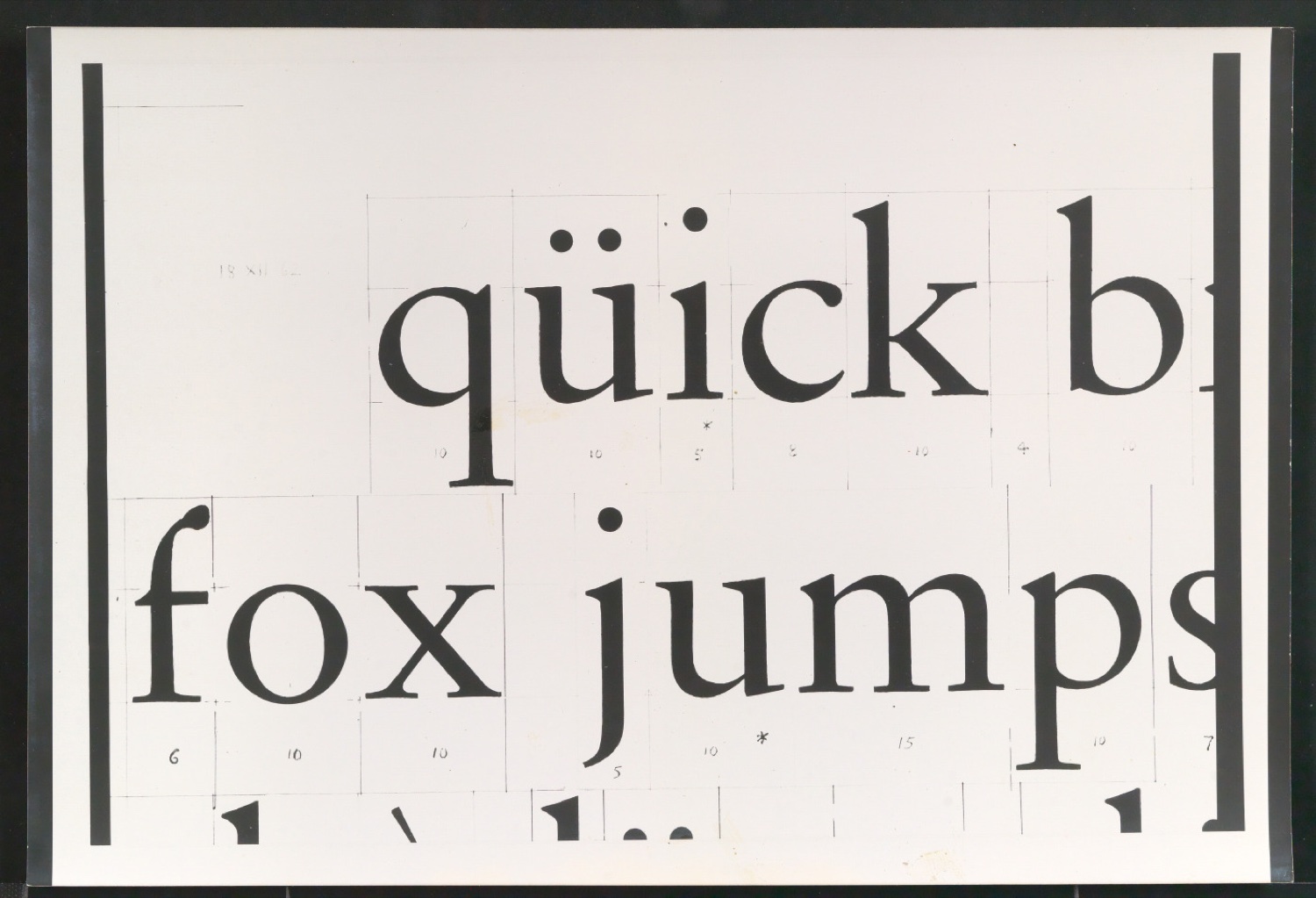 Entbehrliche Photokopien einzelner Buchstaben (gewöhnliche) ab 14 P — Blatt 199