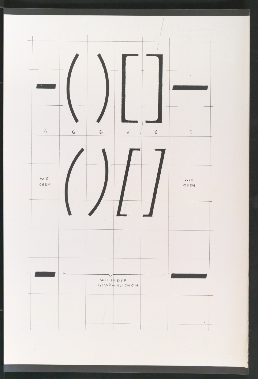 Entbehrliche Photokopien einzelner Buchstaben (gewöhnliche) ab 14 P — Blatt 203