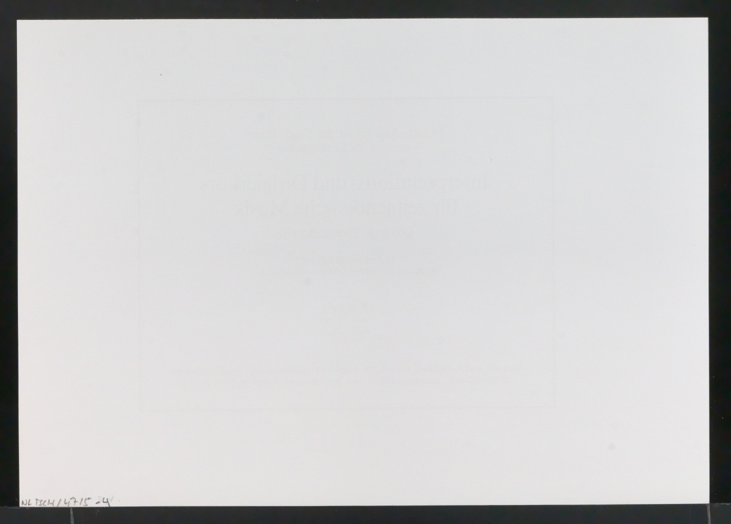 Interpretations- und Dirigierkurs für zeitgenössische Musik — Blatt 8