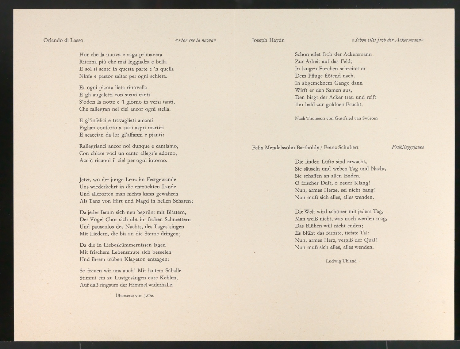 Programmheft Jahresfeier 1965 der Musik-Akademie Basel — Blatt 7
