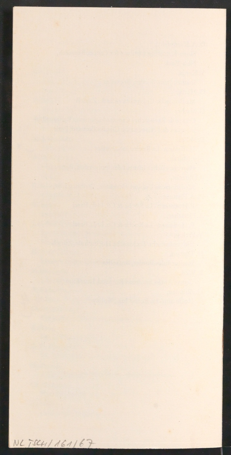 Korrekturfahnen für Program of the Symposium on the Chemotherapy of Cancer — Blatt 17