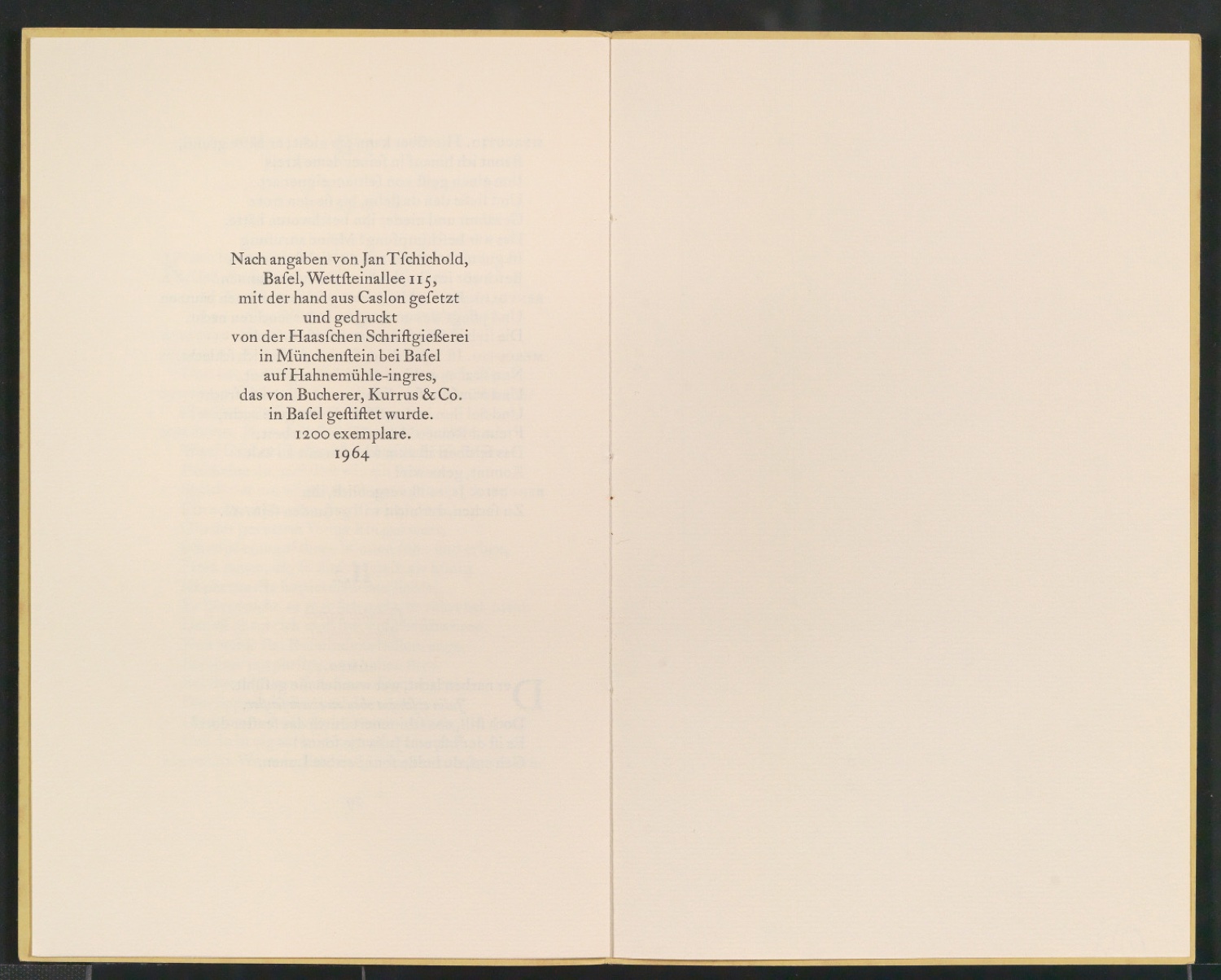 Beitrag von Jan Tschichold: Romeo und Julia — Blatt 5