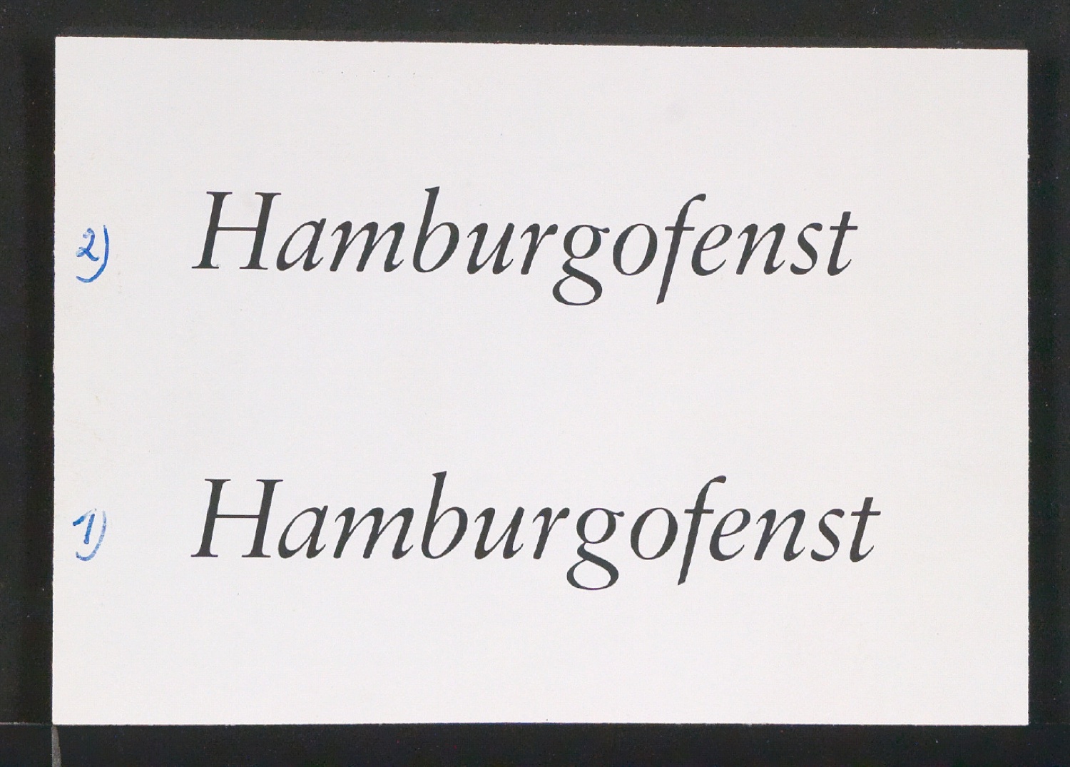 Probedrucke der Sabon in verschiedenen Schriftschnitten und Schriftgraden — Blatt 1