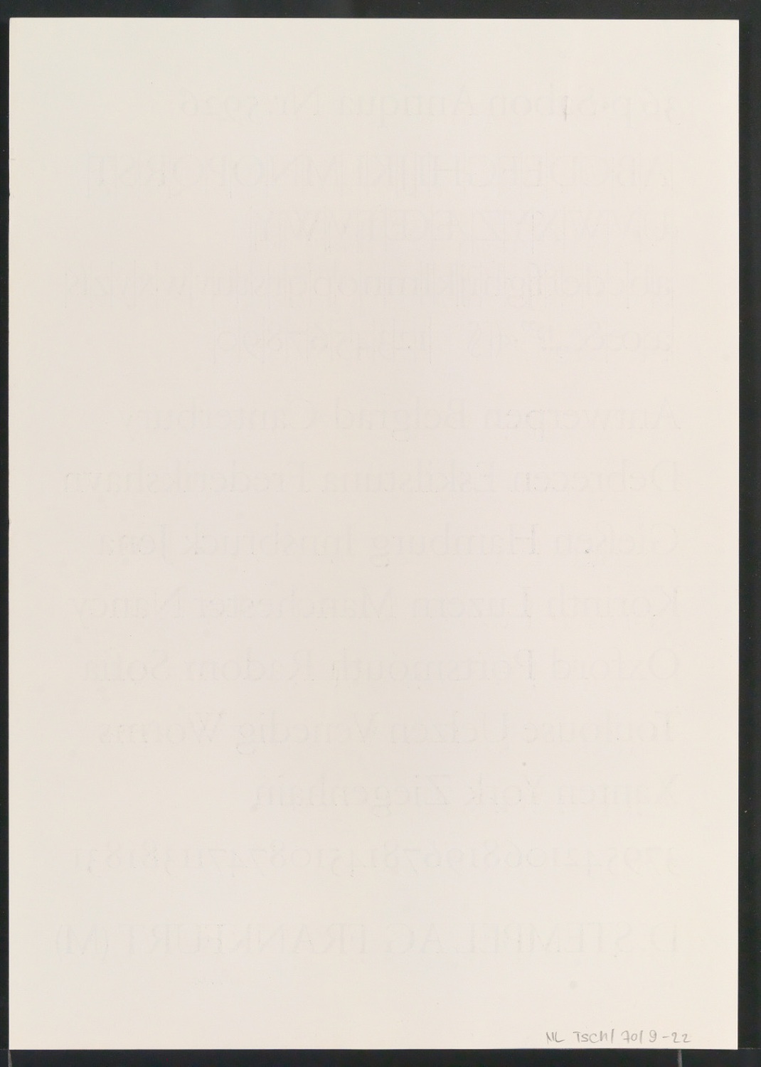 Probedrucke der Sabon in verschiedenen Schriftschnitten und Schriftgraden — Blatt 56