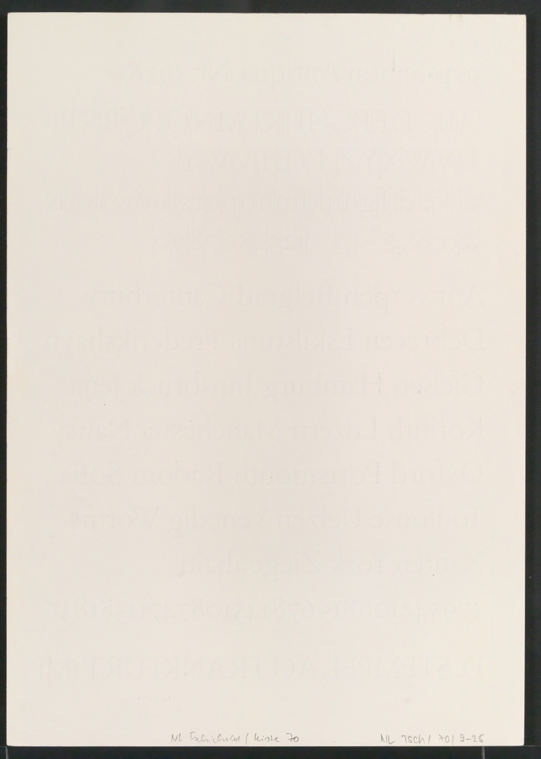 Probedrucke der Sabon in verschiedenen Schriftschnitten und Schriftgraden — Blatt 62