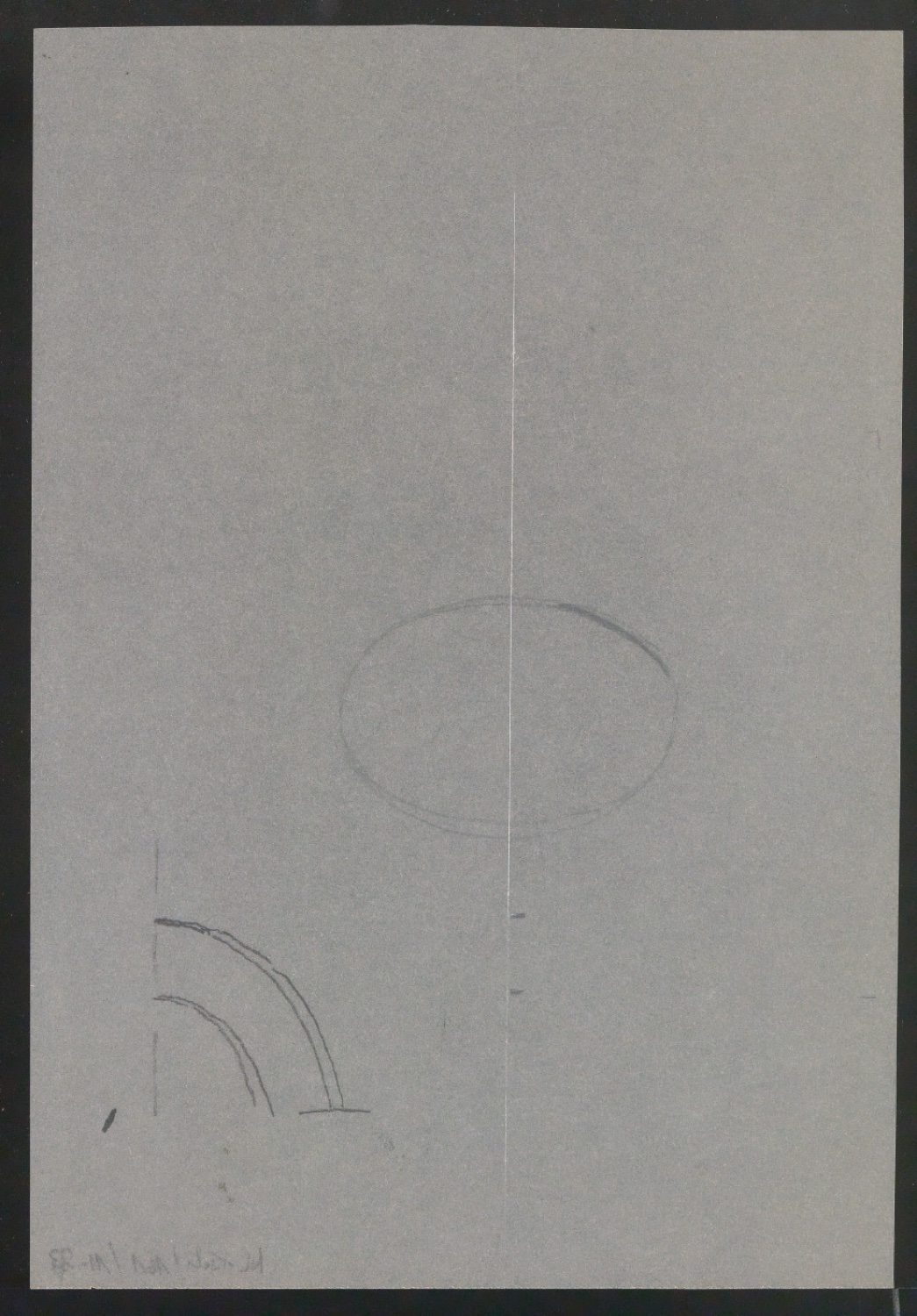Entwurfszeichnungen auf Transparentpapier von Verlegermarke für Office du Livre — Blatt 1