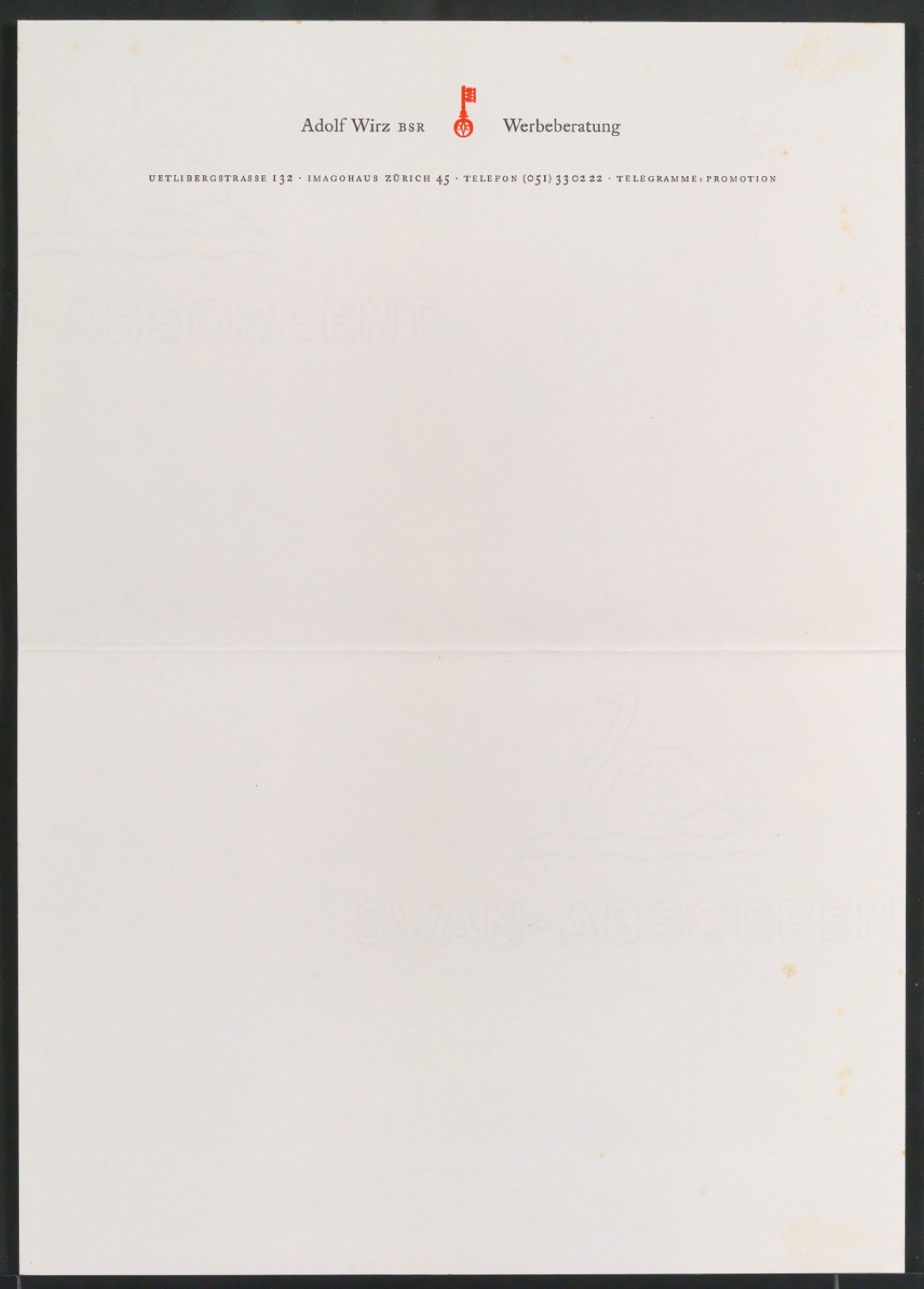 Belegexemplare vom Corporate Design für Adolf Wirz AG Werbeberatung — Blatt 11