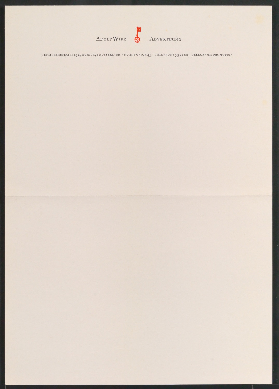 Belegexemplare vom Corporate Design für Adolf Wirz AG Werbeberatung — Blatt 13