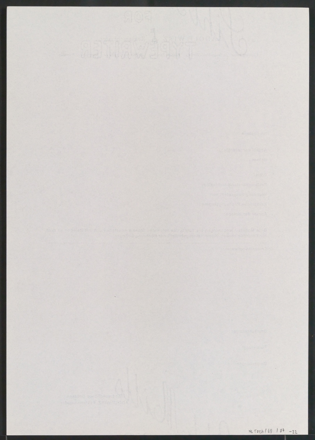 Belegexemplare vom Corporate Design für Adolf Wirz AG Werbeberatung — Blatt 26