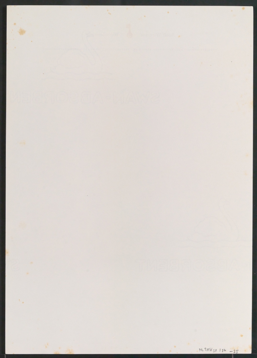 Belegexemplare vom Corporate Design für Adolf Wirz AG Werbeberatung — Blatt 28