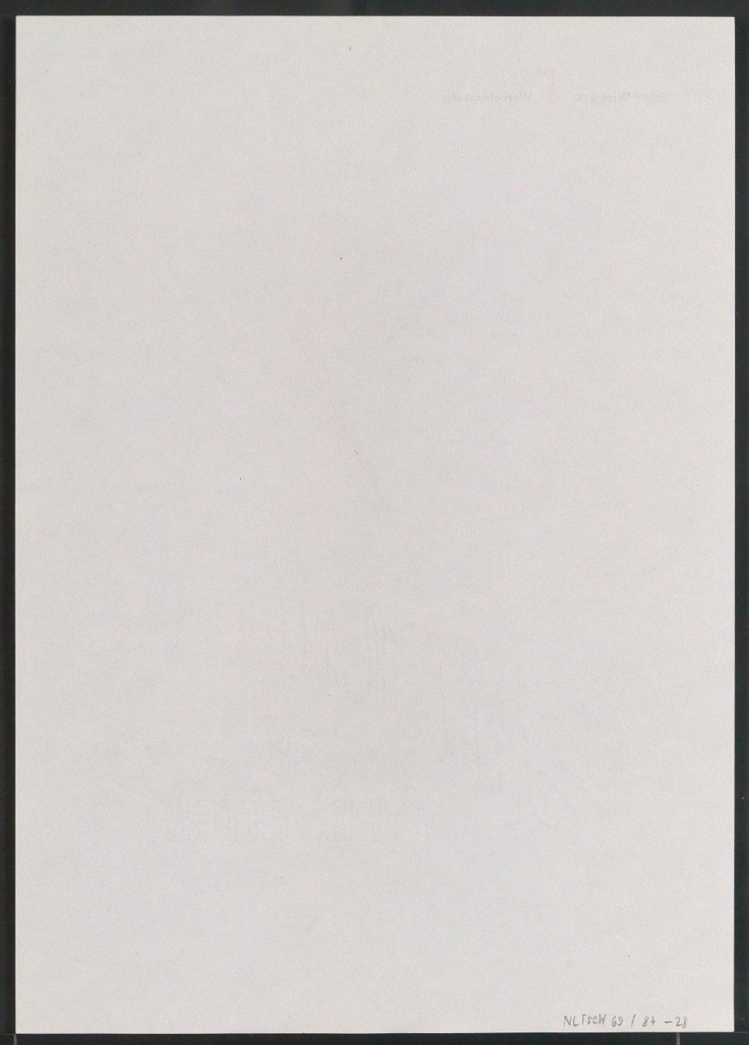 Belegexemplare vom Corporate Design für Adolf Wirz AG Werbeberatung — Blatt 30