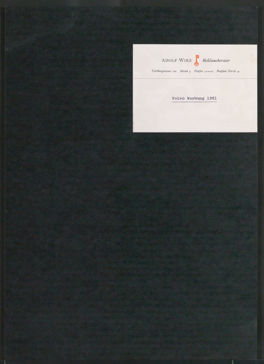 Belegexemplare vom Corporate Design für Adolf Wirz AG Werbeberatung — Blatt 31