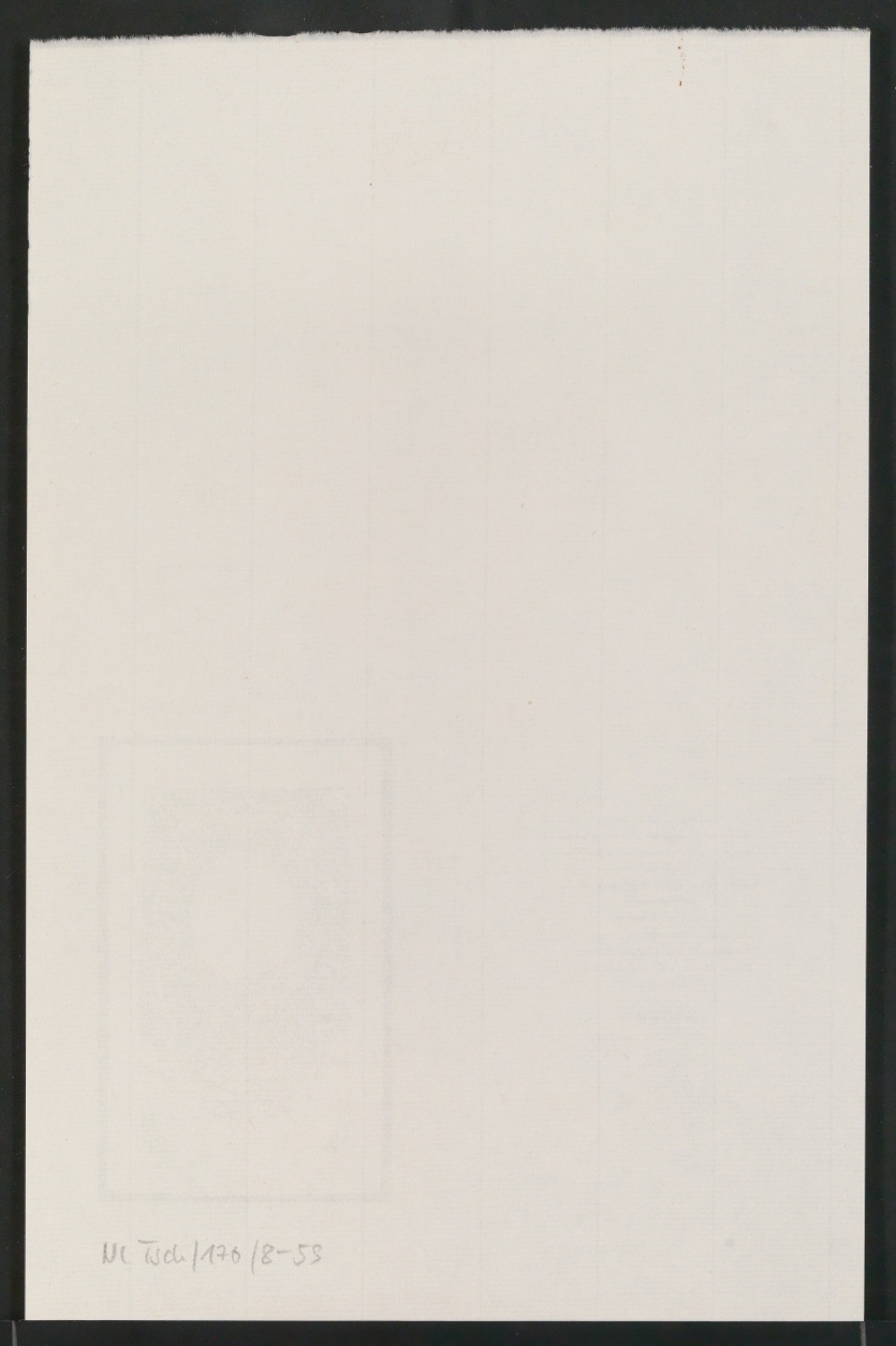 Pobedruck von Neujahrswunsch mit Pergamentschnitt — Blatt 2