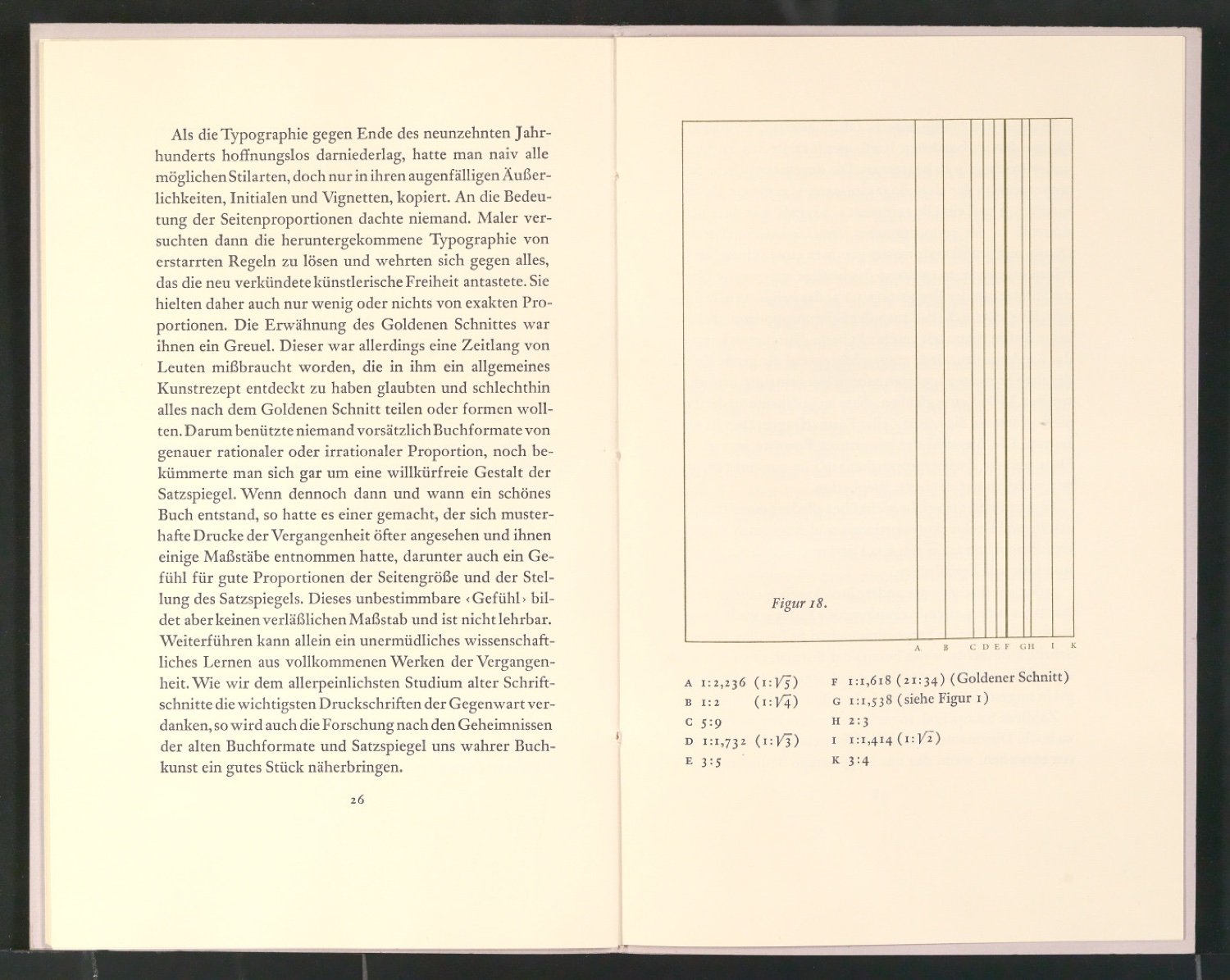 Willkürfreie Maßverhältnisse der Buchseite und des Satzspiegels — Blatt 16
