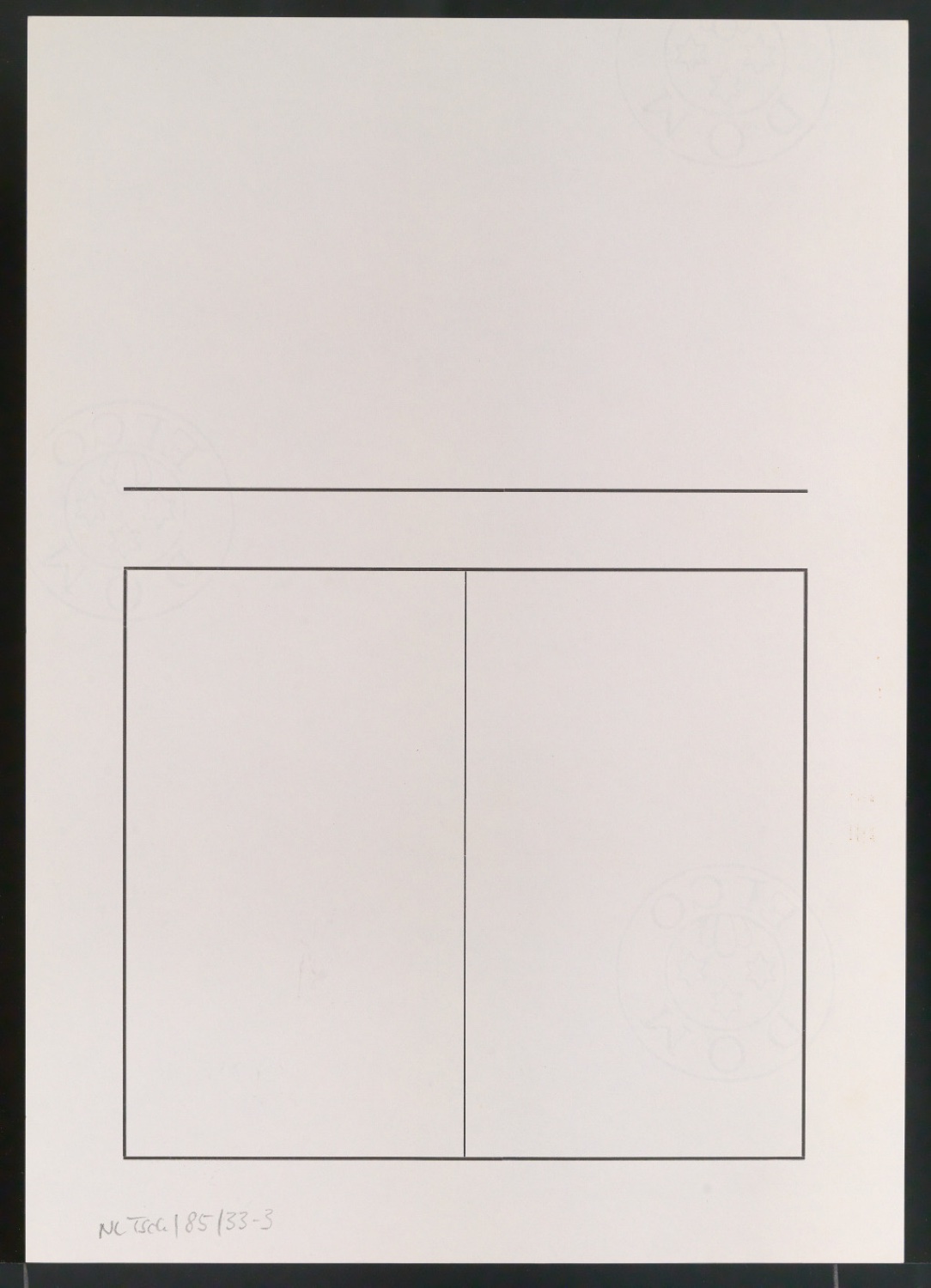 Notizen und Entwurfszeichnungen zu Illustrationen für Gelegenheitsdrucksachen aus fünf Jahrhunderten — Blatt 6