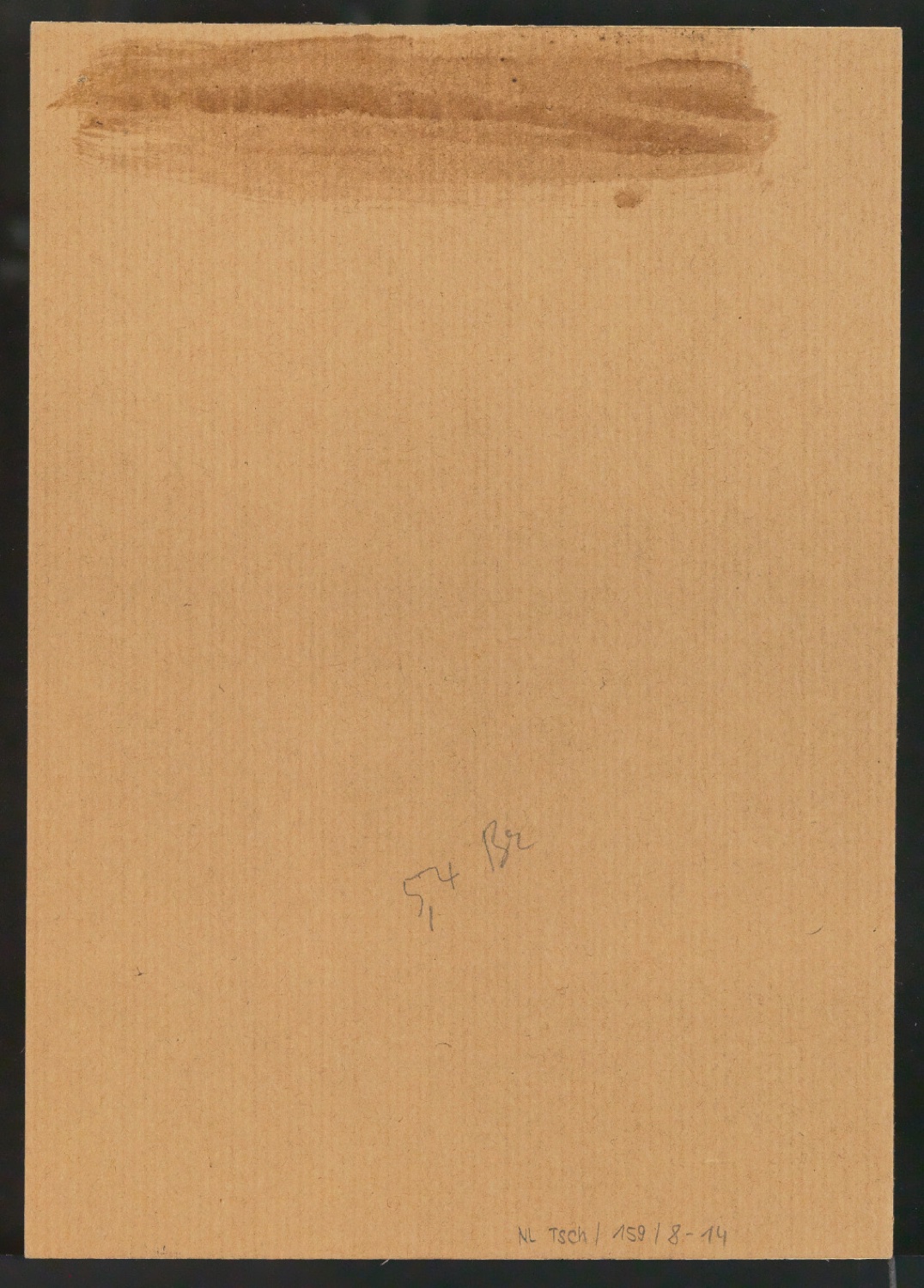 Entwurf einer Illustration mit Gegenüberstellung zweier Visitenkarten — Blatt 2