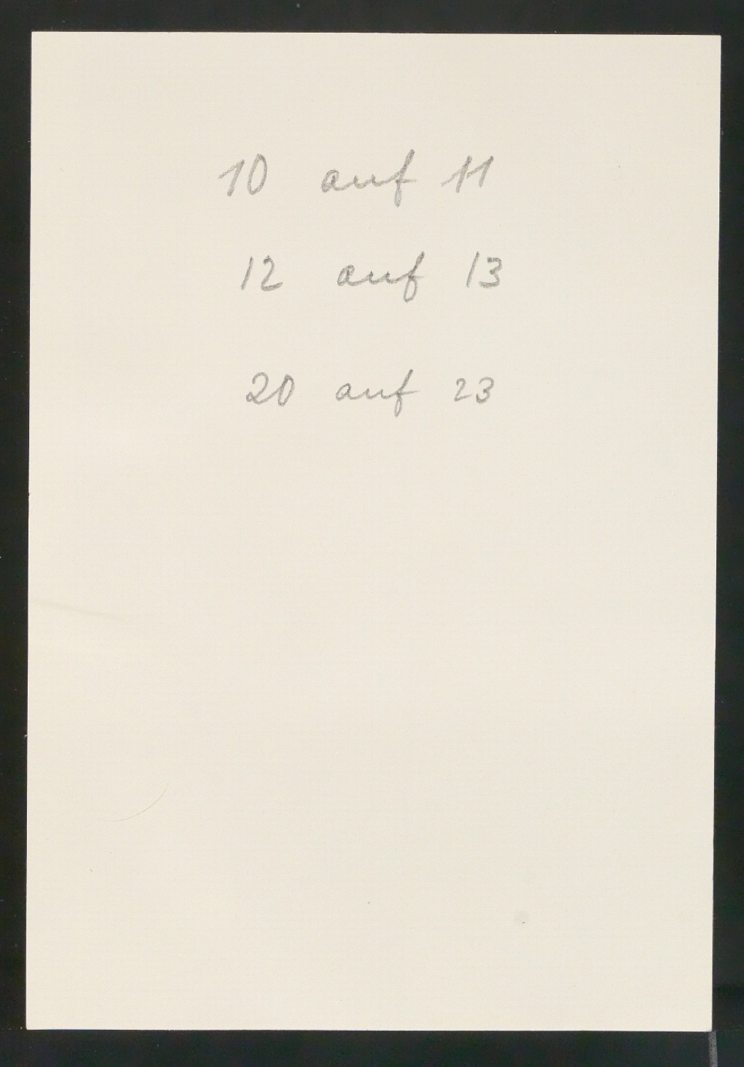 Notizen zur Schriftentwicklung von Sabon oder Garamond — Blatt 15