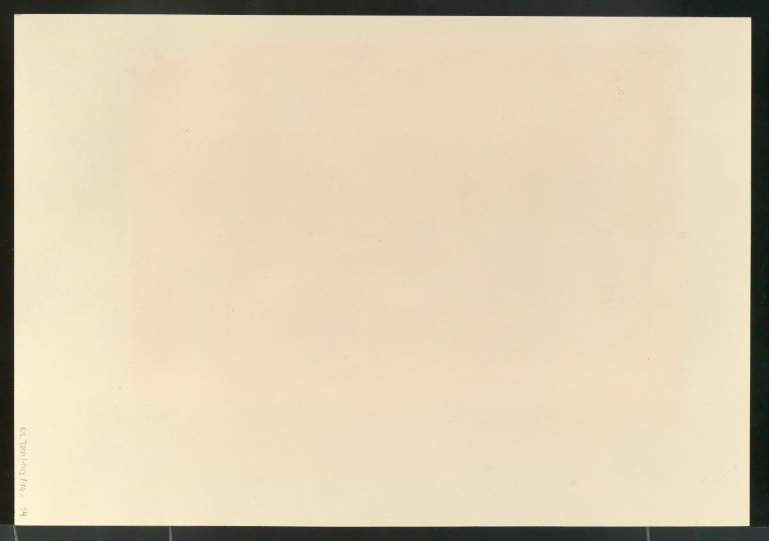 Montierte Klischeevorlagen und Notiz zur Garamond — Blatt 6