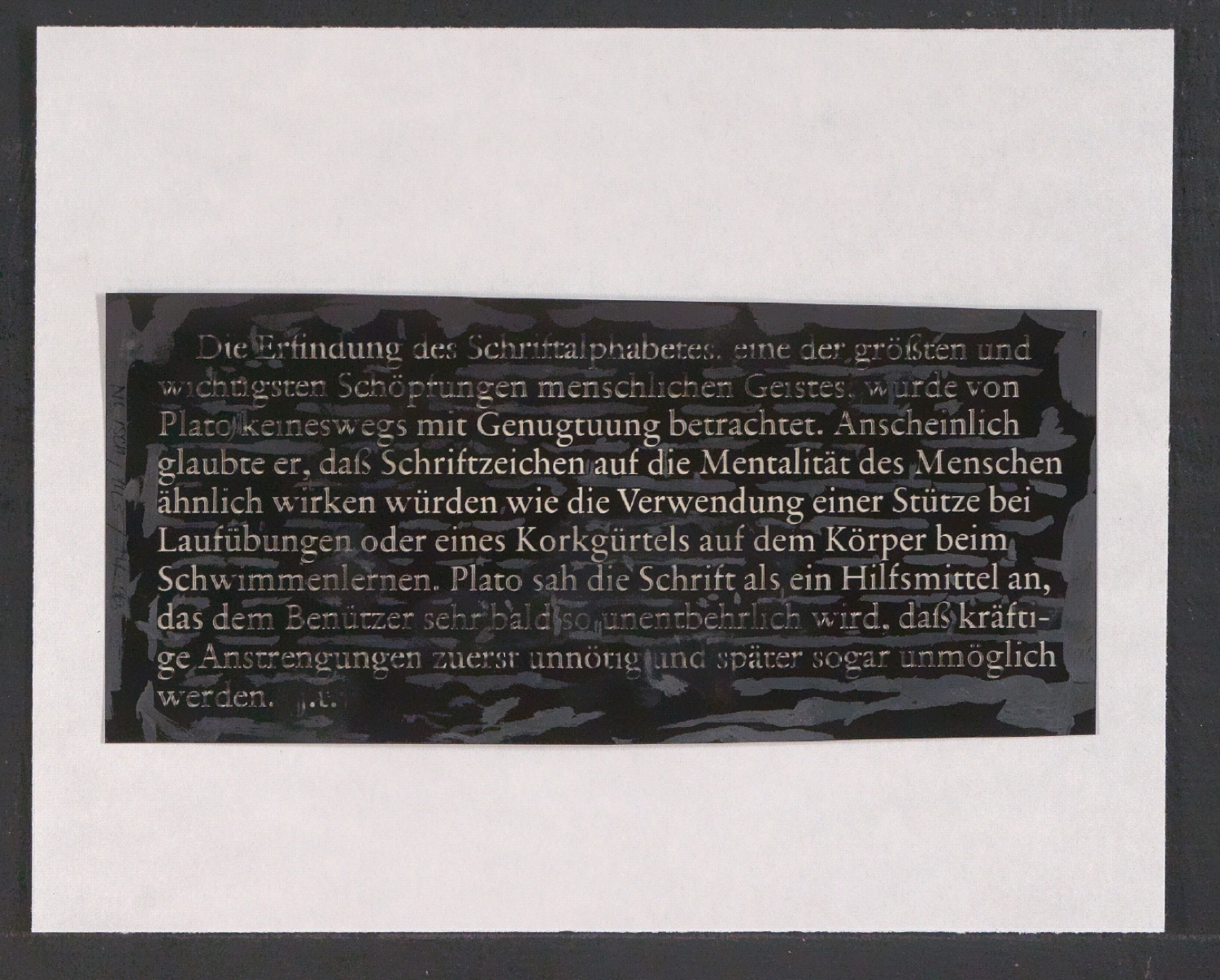 Negativfilme für Reproduktionen von Entwürfen der Sabon, der Garamond und historischer Schrifttypen — Blatt 7