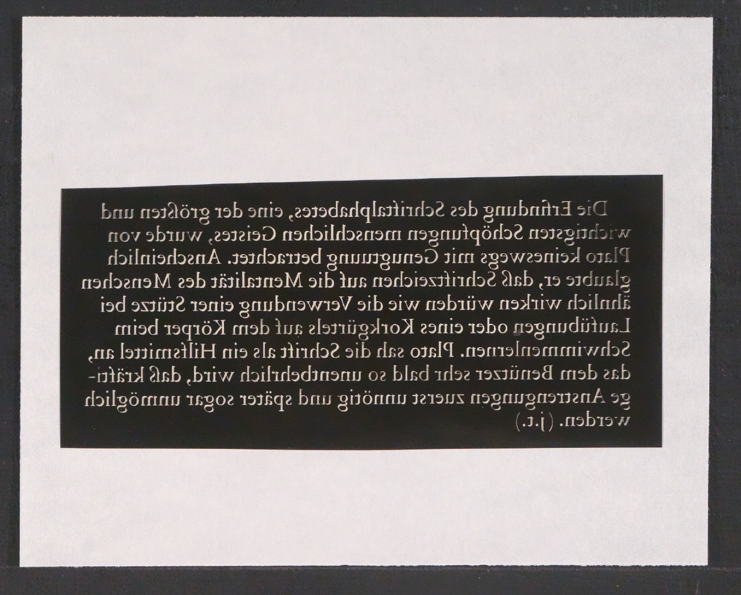 Negativfilme für Reproduktionen von Entwürfen der Sabon, der Garamond und historischer Schrifttypen — Blatt 8