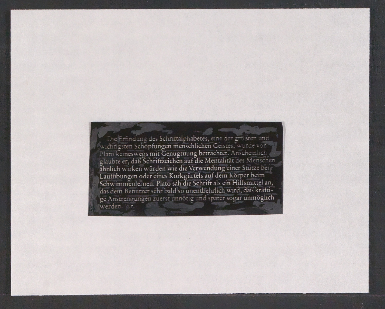 Negativfilme für Reproduktionen von Entwürfen der Sabon, der Garamond und historischer Schrifttypen — Blatt 9