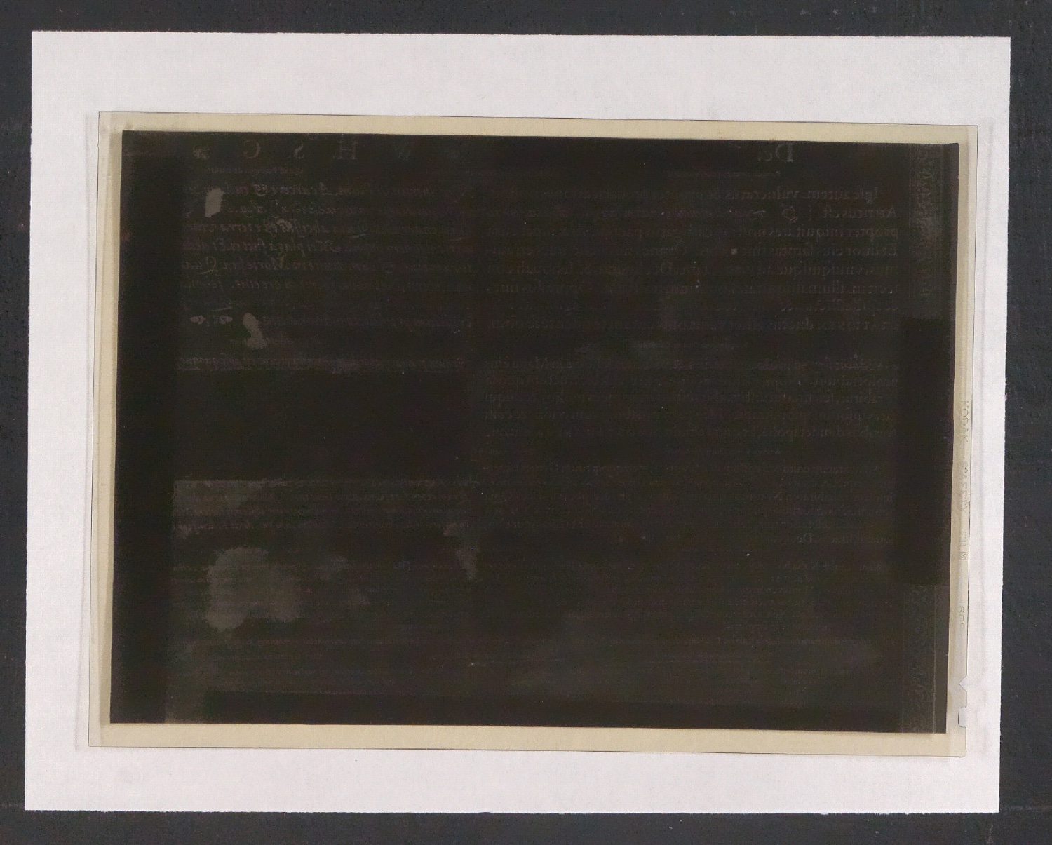 Negativfilme für Reproduktionen von Entwürfen der Sabon, der Garamond und historischer Schrifttypen — Blatt 16