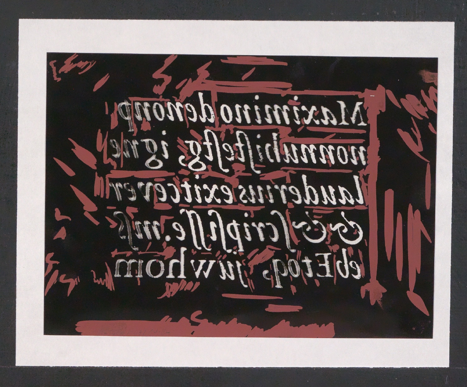 Negativfilme für Reproduktionen von Entwürfen der Sabon, der Garamond und historischer Schrifttypen — Blatt 32