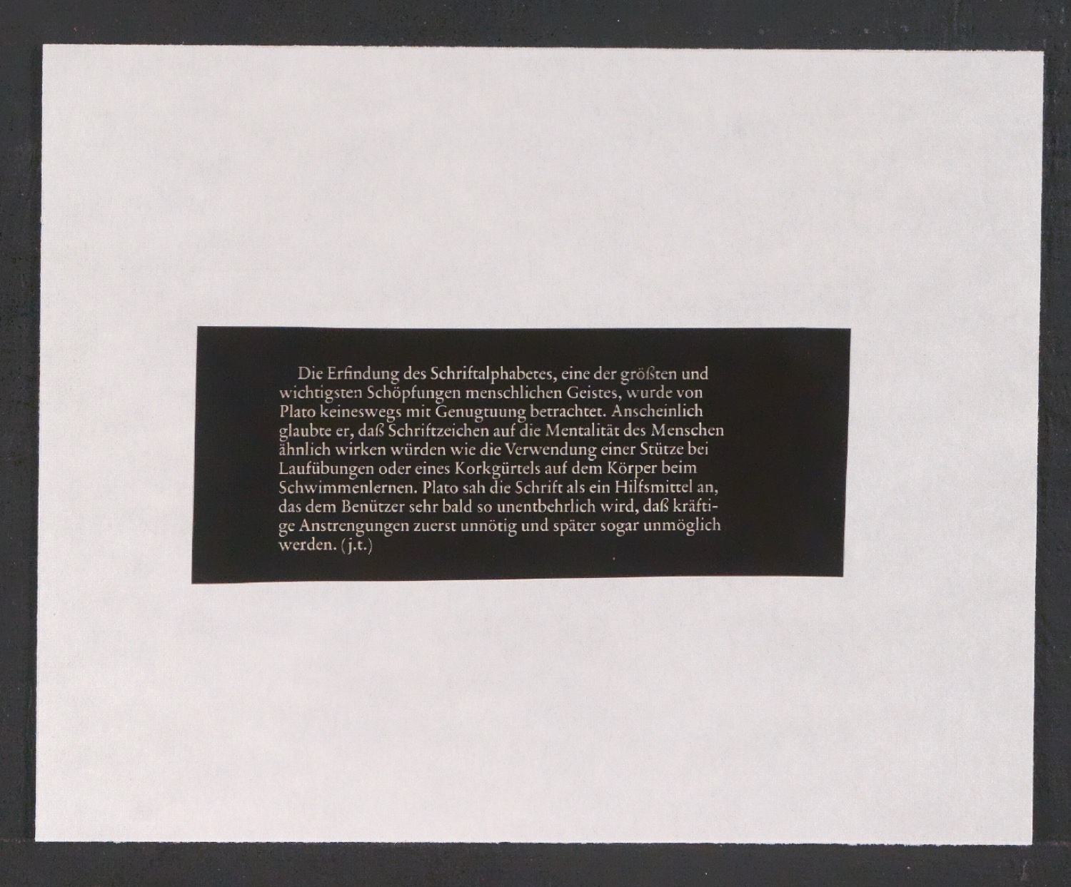 Negativfilme für Reproduktionen von Entwürfen der Sabon, der Garamond und historischer Schrifttypen — Blatt 33