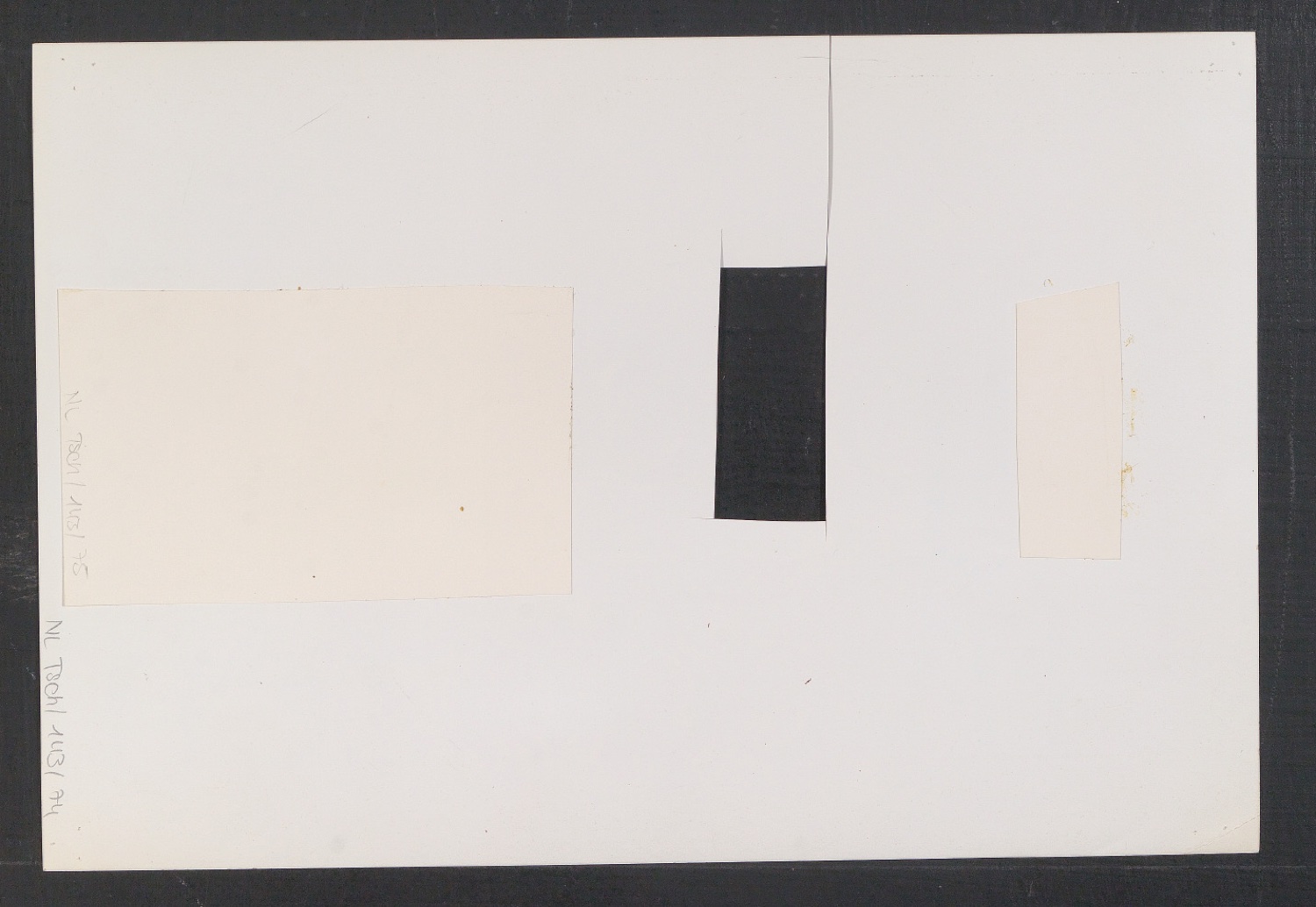 Positive und Negative Fotokopien von Entwürfen der Sabon und der Garamond — Blatt 42