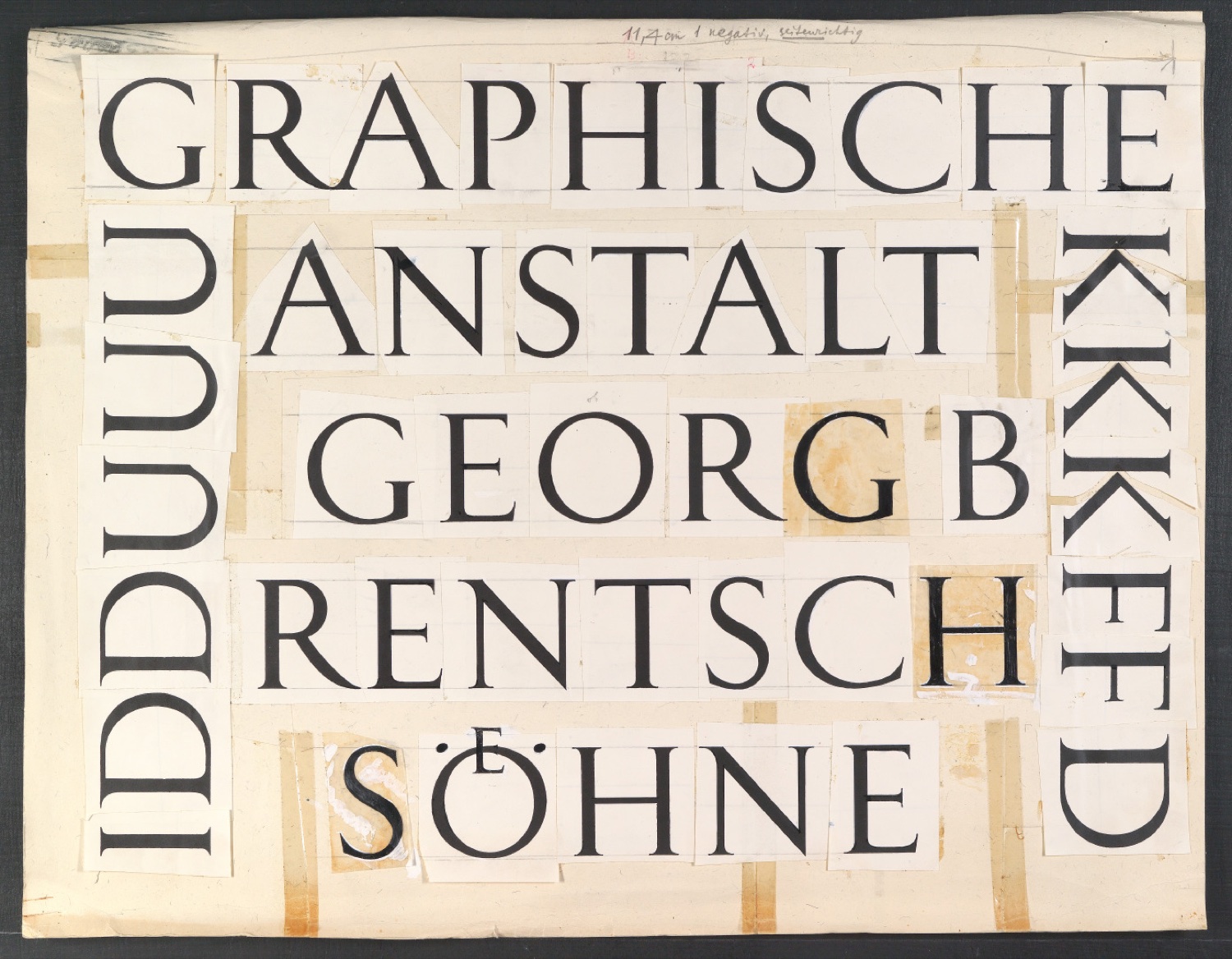 Entwürfe für die Sabon und eine Garamond — Blatt 1