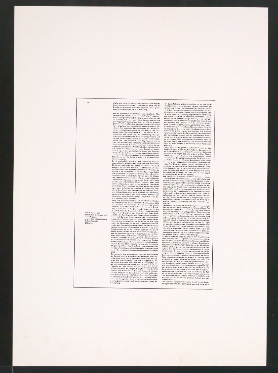Probedrucke von Dias für Vorträge — Blatt 1