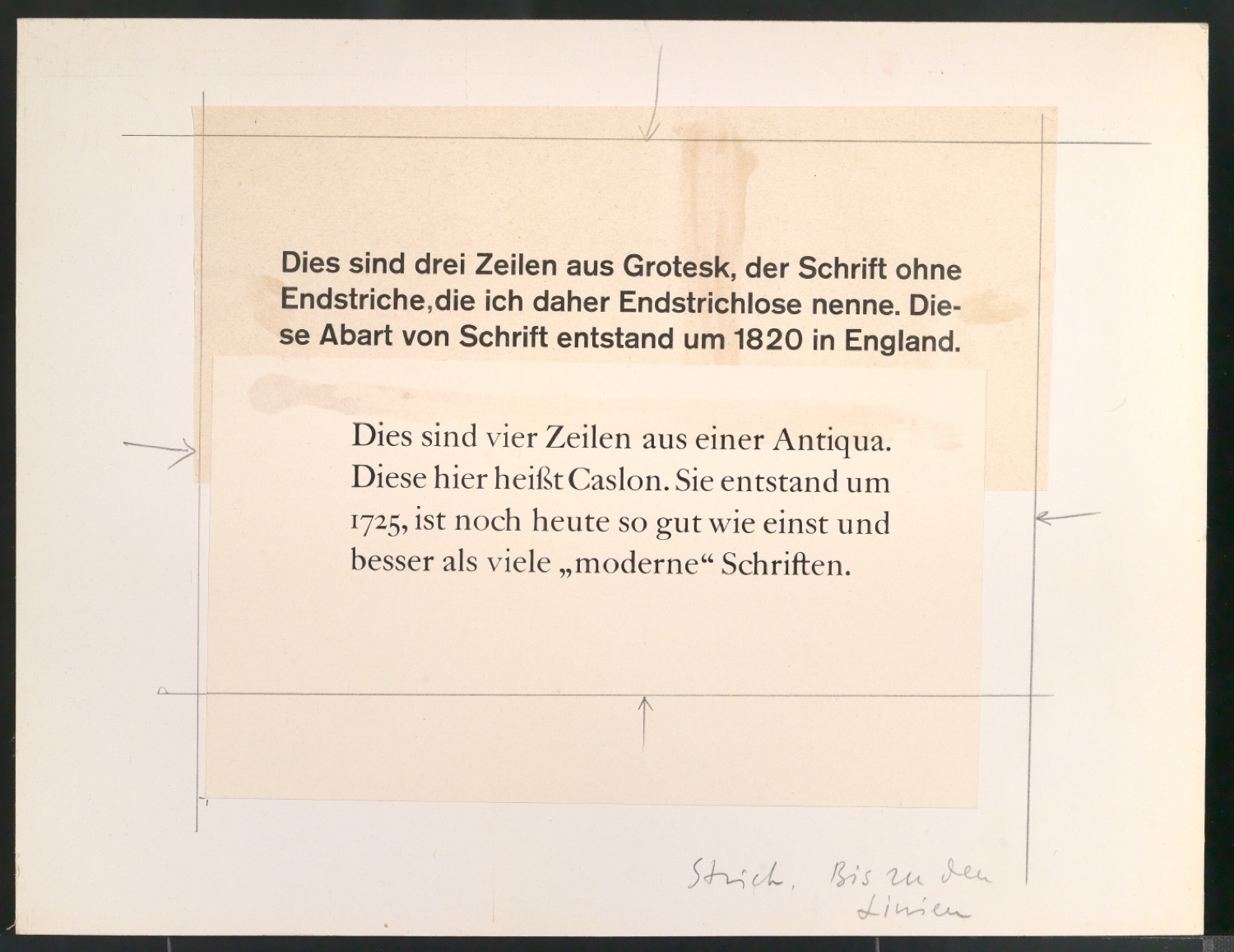 Diavorlage für Vorträge — Blatt 1