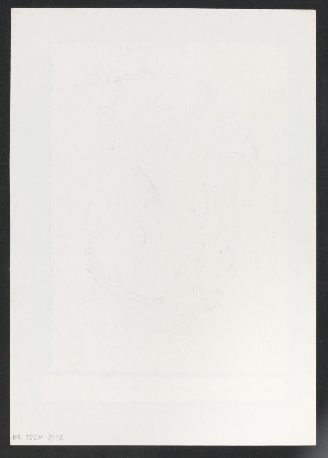 Korrekturfahnen des Textes der ersten Auflage und montierte Seiten zu Geschichte der Schrift in Bildern — Blatt 22